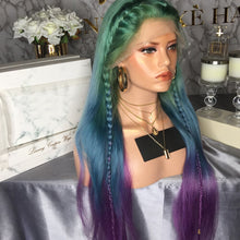 Load image into Gallery viewer, 100% Human Remy Hair "TRANSPARENT" Lace Front Wig