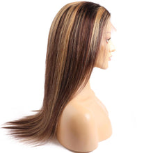 Load image into Gallery viewer, 100% Human Hair TRANSPARENT Lace Front Wig, 20"
