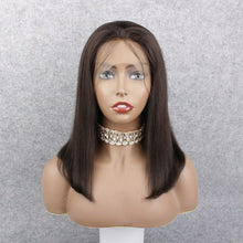 Load image into Gallery viewer, 100% Human Hair Lace Front Wig 16"
